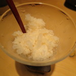 器楽亭 - 奇跡じゃない方の林檎のグラニテ（笑）