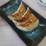 ラーメン めん丸 - ランチセットの餃子