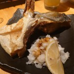 炭火焼鳥と水炊き 五郎一 - カマの塩焼き