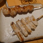 炭火焼鳥と水炊き 五郎一 - ヤゲン軟骨＆ボンジリ