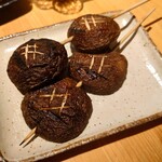 炭火焼鳥と水炊き 五郎一 - シイタケ串