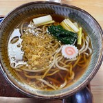 吟月本店 - 料理写真:たぬき蕎麦