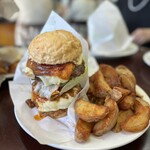 Big Bang Diner - 和牛煮込みレタスオニオンにパティトッピング