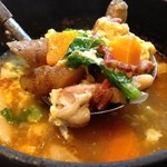 マル イ ティエラ - ◆白いんげんとイベリコ豚の具だくさんスープ＠６８０円