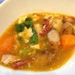 マル イ ティエラ - ◆白いんげんとイベリコ豚の具だくさんスープ＠６８０円