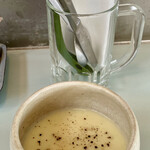 Yamano Shokudou - さつま芋とハトムギのスープ