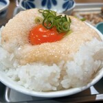 銀シャリ en - ごはんにとろろを♡