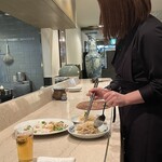 オーパス ワン - 取り分けまで　スタッフがしてくれる　お店はお初です‼️