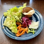 バルバルキッチンアメリ - 毎度のランチサラダ