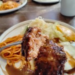 喫茶ロード - ハンバーグは柔らかい♪