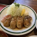 かつれつ四谷たけだ - カキバター焼き定食