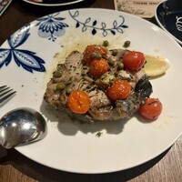 biodinamico - マグロの尾肉の薪焼き