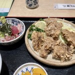 鮪小屋本店 - 鮪唐揚定食