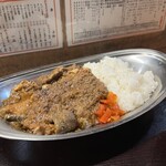 もつ焼ウッチャン - 豚&ホルモンカリー1180円
