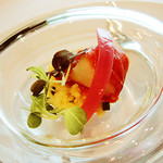 生ハムとクスクス