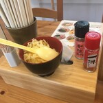 うどん　肉のうめぜん - 卓上の調味料など