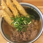 Udon Niku No Umezen - 精肉店から仕入れるから 肉の質は抜群です