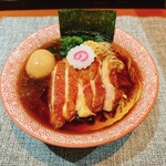 raxamenshougahabunka - 醤油チャーシュー味玉麺(生姜増し) ¥1300 (生姜増しはスタンプカードの特典を利用)