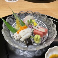 高麗橋 吉兆 なんばダイニングメゾン店 - 「造り」鱧、本鮪、鯛 2023‎年‎7‎月