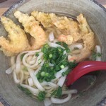 Tano Tsu Udon - 芝えび天うどん（５尾）  600円なり