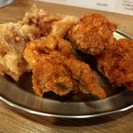 Karaage Nakkuru - 元あじ、赤(一味)、炎(ハバネロ)