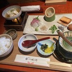 Hashi Daime Gihee - 「三種の御茶漬け御膳」(税込2,480円)