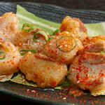 もつ鍋 えびす - やきもつ(塩)