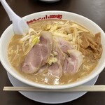 Miso Ramen Yamaokaya - 白味噌ネギチャーシュー麺　大盛り