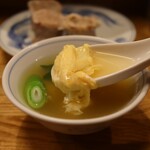 廣東餐館 鳳飛 - 玉子スープ(100円)