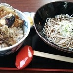 江戸そば きちじ - 天丼とかけ蕎麦。。美味しい(#^.^#)