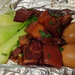 上海富春小籠 - 豚肉と卵の角煮