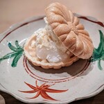 茜坂大沼 - 「酒粕のアイス最中」とお聞きして、想像から遥か上振れする濃厚アイスでした♡