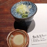 紗羅餐 - 薬味、塩（お蕎麦食べる時）