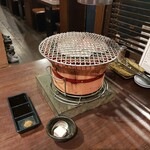 炭火焼肉ホルモン うらら - 七輪