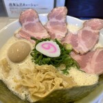 鶏そば天翔 - 鶏そば　全のせ　¥1000