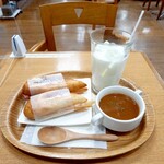 MJ BOOK CAFE　ｂｙ Mi Cafeto - ランチセット 890円