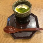 Taishuusakaba Eizan - お通し・茶碗蒸し(462円)