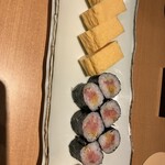 鮨丸 - おつまみ玉子・トロたく巻