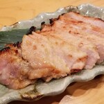 蕎麦懐石 茅場町 更科 - 豚の西京焼き