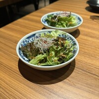 中目黒焼肉 登牛門 - 有機野菜のチョレギサラダ