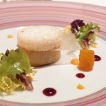 銀座 レカン - Dec, 2013　柿とフォアグラのテリーヌ