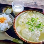 とうふの比嘉 - ゆし豆腐セット（大）450円