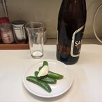 Shokujidokoro Toriharu - おつまみ、ビール