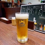 あんかけ乃むら - 生ビール 600円