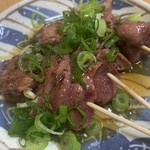 やきとり能勢 - きものあぶり。