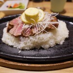 Gudo rakku - 鉄板ステーキ丼①