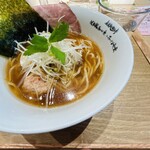 創業麺類元年 坂本龍馬が愛したラーメン食堂 - スープ飲み干し。