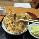 天ぷら割烹 いけだ - 今日は特にあなごが肉厚で美味かった！