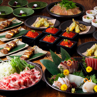 Full of seasonal flavors! 2-hour all-you-can-drink course from 3,500 yen