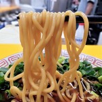 大阪高井田式中華そば 麺屋 7.5Ｈｚ - 中華そば 並　麺リフト